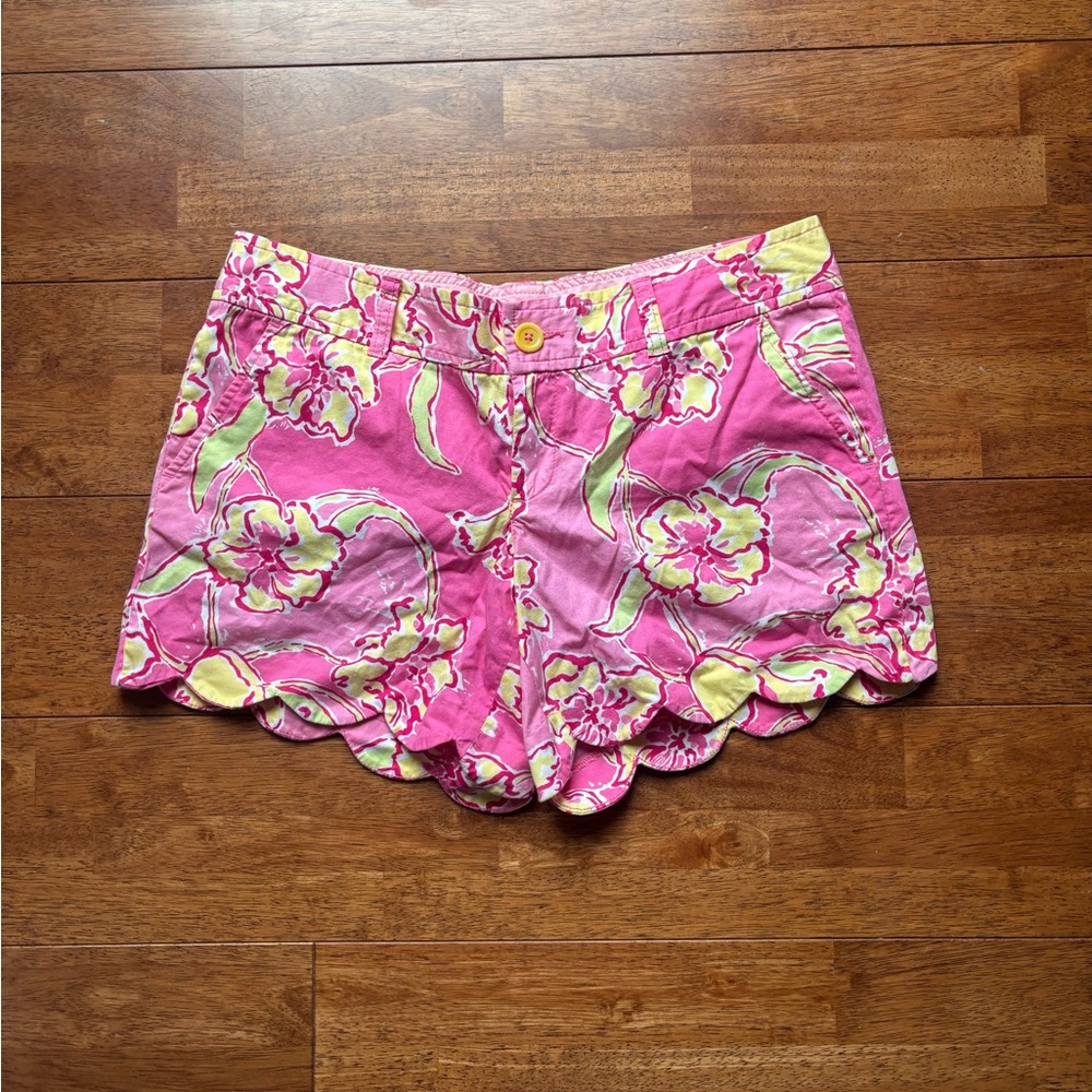 Lilly Pulitzer Floral Pink Women's Shorts